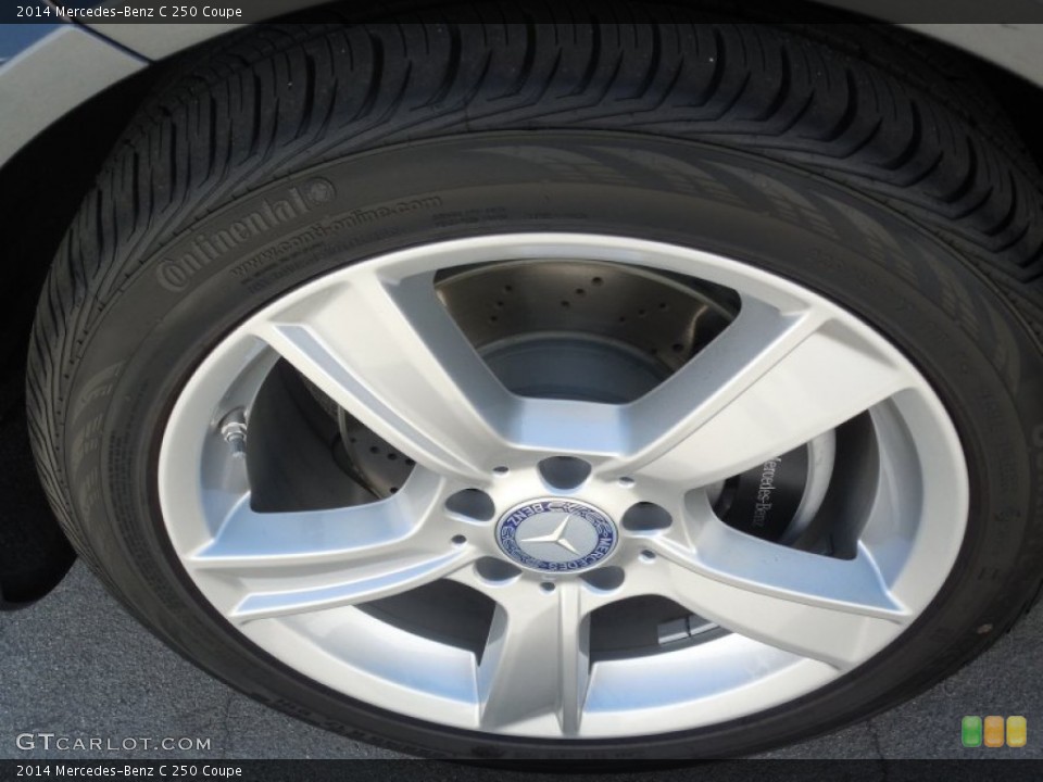 2014 Mercedes-Benz C 250 Coupe Wheel and Tire Photo #85029283