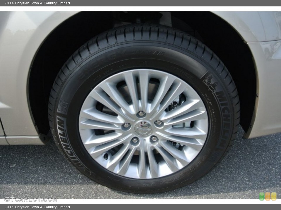 2014 Chrysler Town & Country Limited Wheel and Tire Photo #85030288