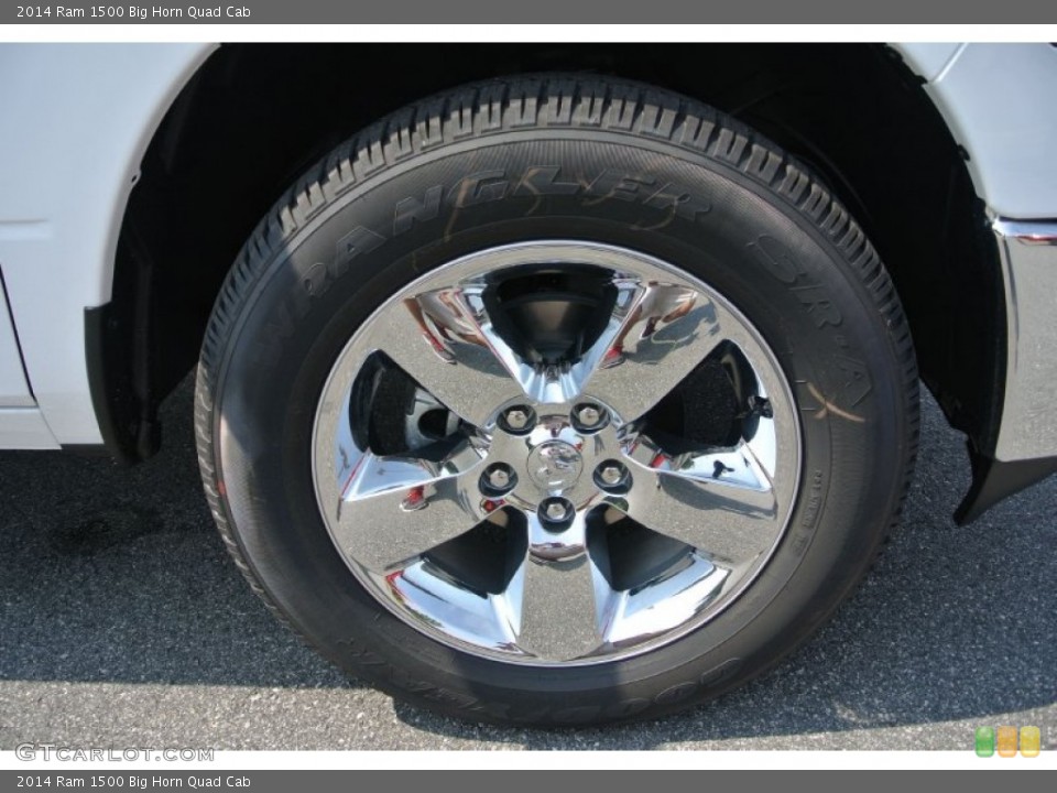 2014 Ram 1500 Big Horn Quad Cab Wheel and Tire Photo #85031299