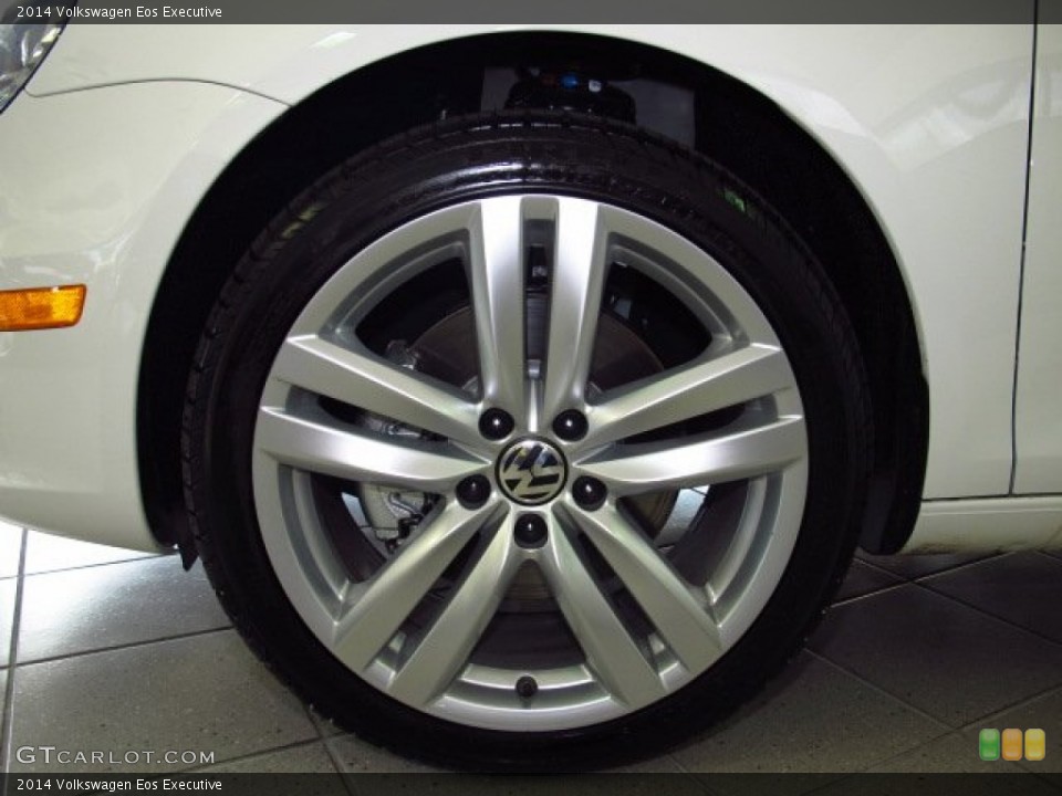 2014 Volkswagen Eos Executive Wheel and Tire Photo #85034173