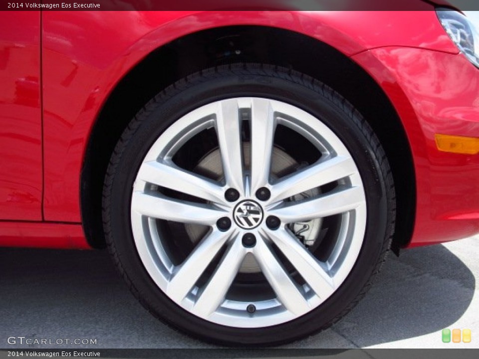 2014 Volkswagen Eos Executive Wheel and Tire Photo #85034644