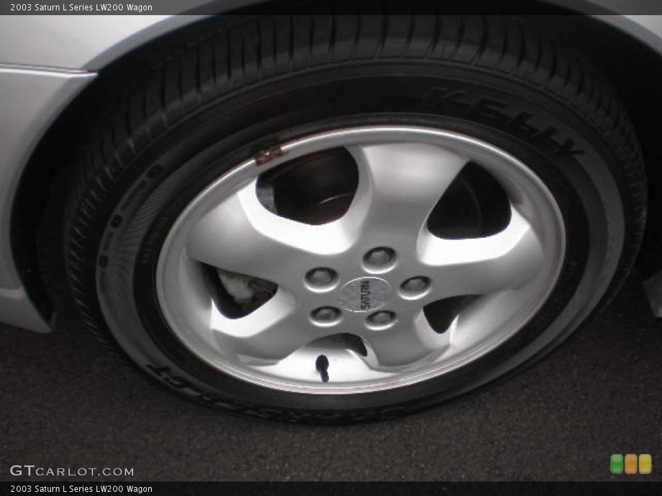2003 Saturn L Series LW200 Wagon Wheel and Tire Photo #85034884