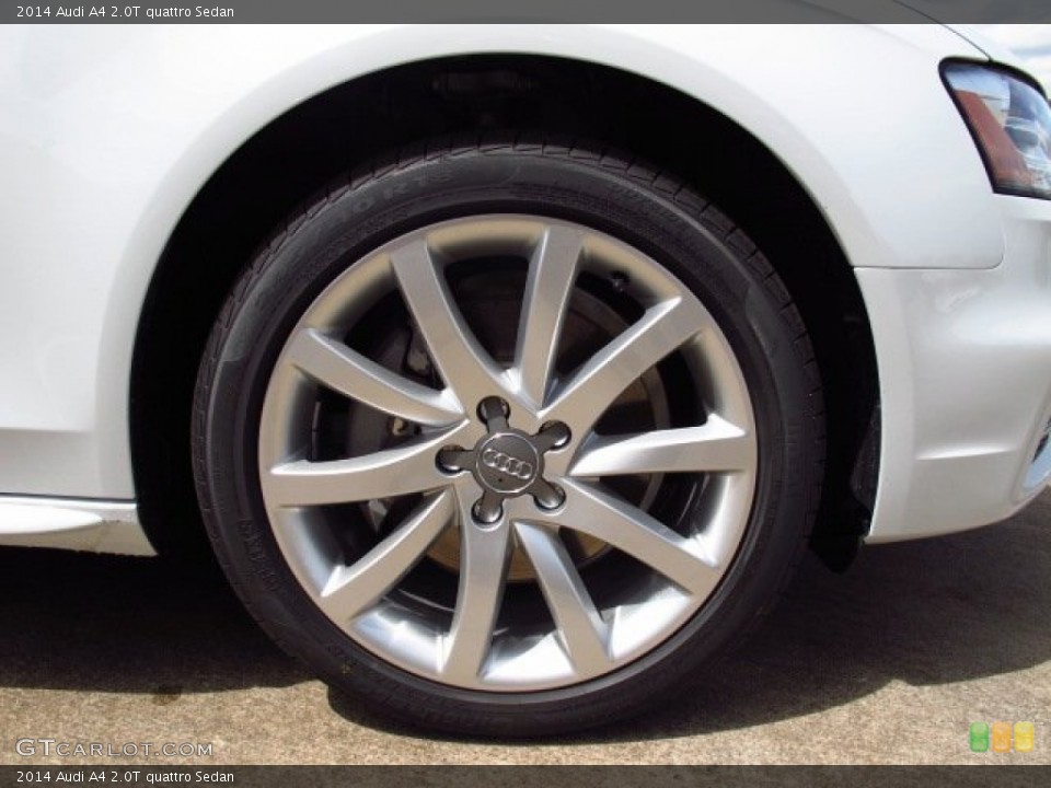 2014 Audi A4 2.0T quattro Sedan Wheel and Tire Photo #85036426