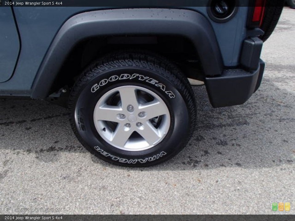 2014 Jeep Wrangler Sport S 4x4 Wheel and Tire Photo #85037308