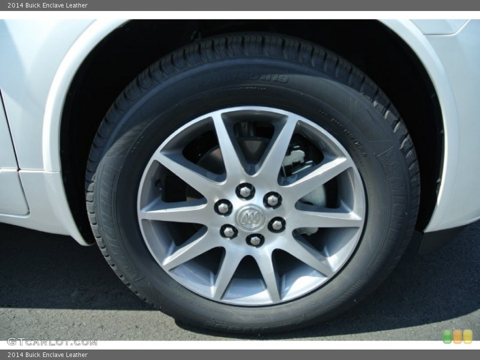 2014 Buick Enclave Leather Wheel and Tire Photo #85041718