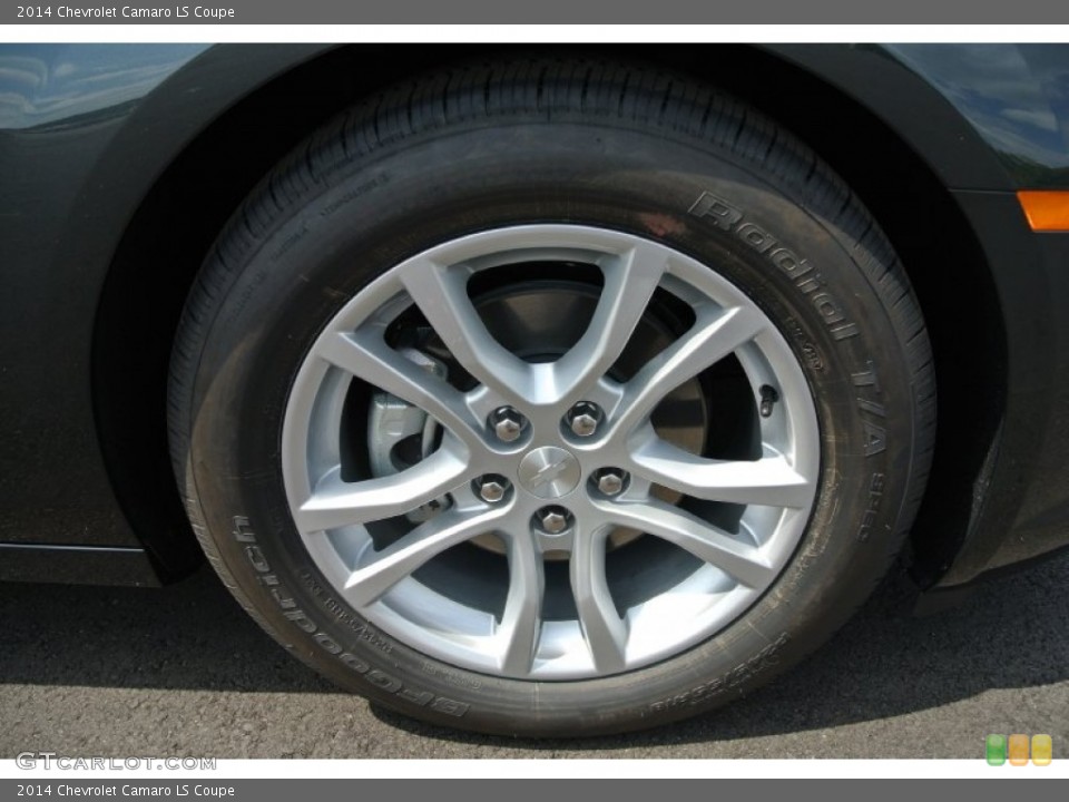 2014 Chevrolet Camaro LS Coupe Wheel and Tire Photo #85044646