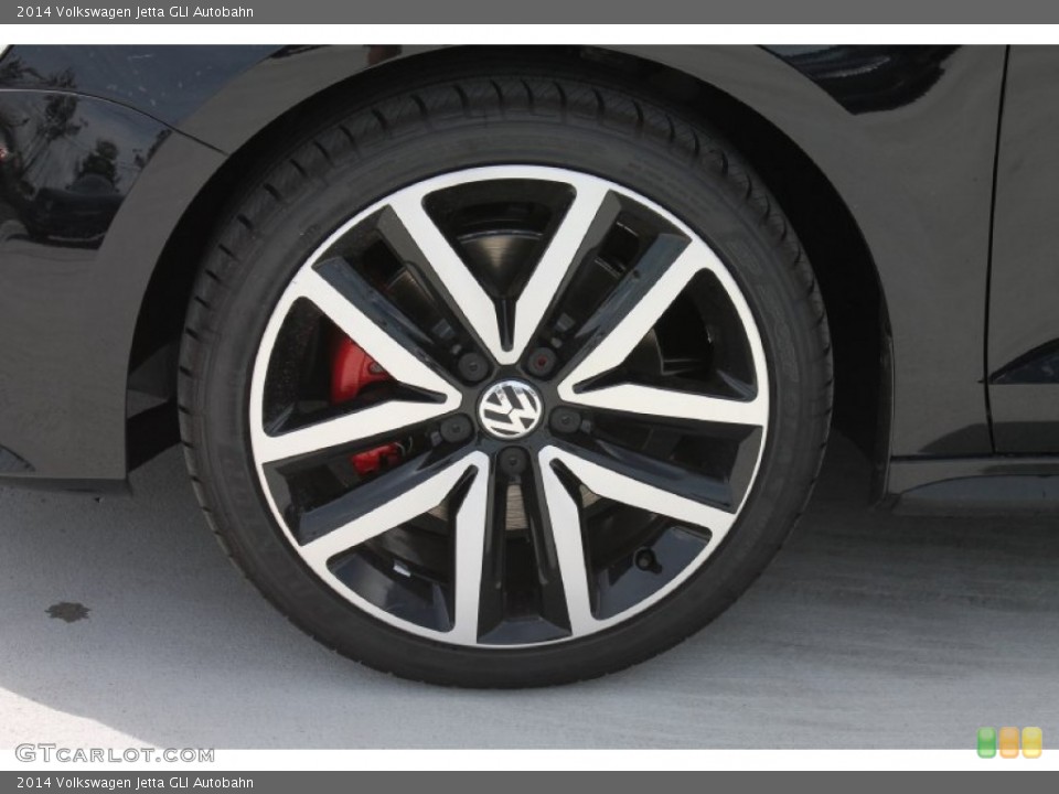 2014 Volkswagen Jetta GLI Autobahn Wheel and Tire Photo #85059646