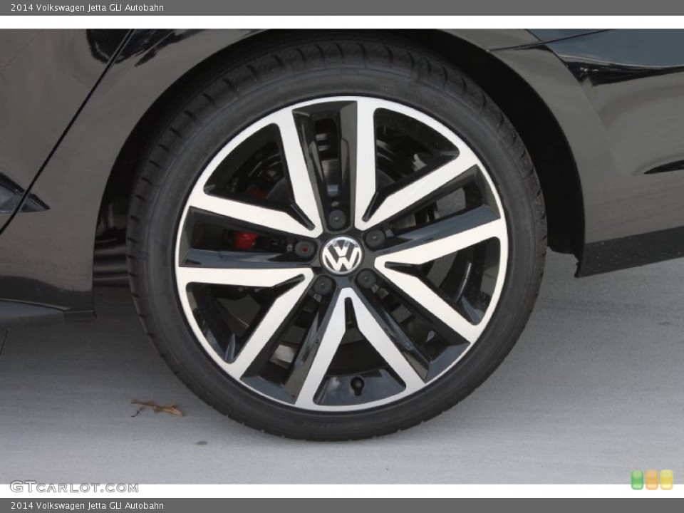 2014 Volkswagen Jetta GLI Autobahn Wheel and Tire Photo #85059688
