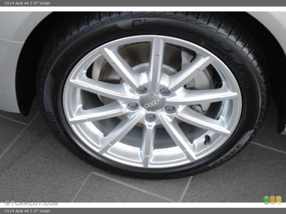 2014 Audi A4 2.0T Sedan Wheel and Tire Photo #85069359