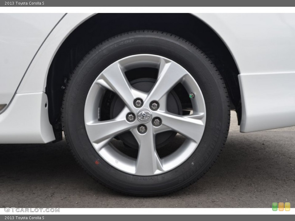 2013 Toyota Corolla S Wheel and Tire Photo #85074806