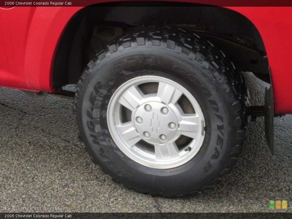 2006 Chevrolet Colorado Regular Cab Wheel and Tire Photo #85075835