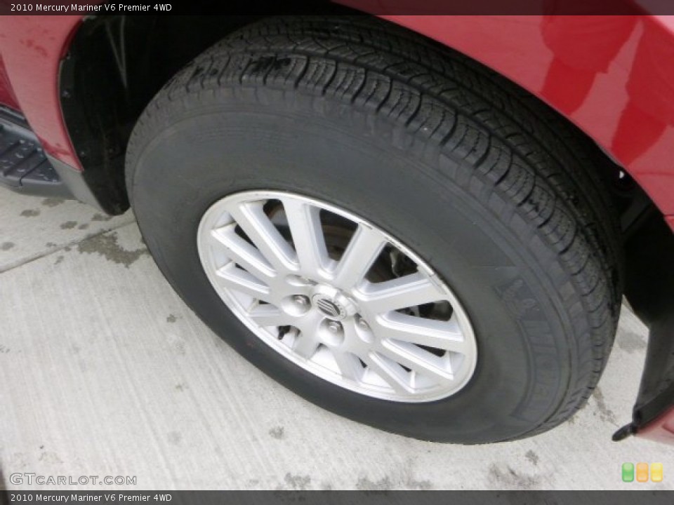 2010 Mercury Mariner V6 Premier 4WD Wheel and Tire Photo #85077140