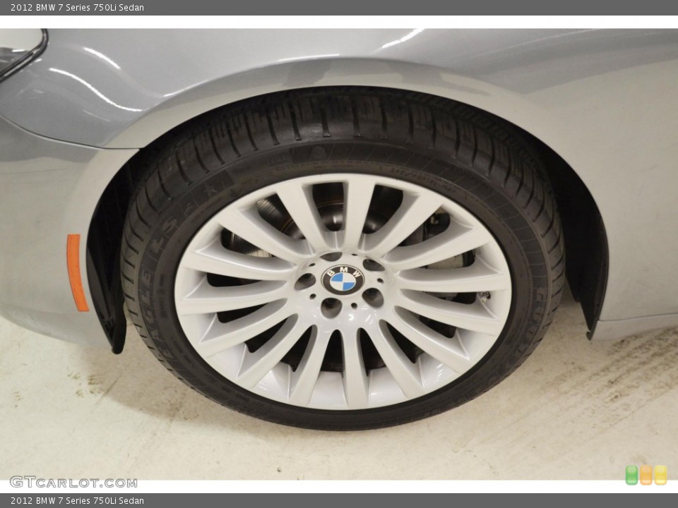 2012 BMW 7 Series 750Li Sedan Wheel and Tire Photo #85077575