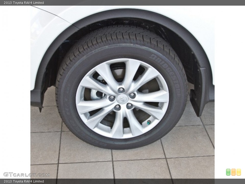 2013 Toyota RAV4 Limited Wheel and Tire Photo #85078398