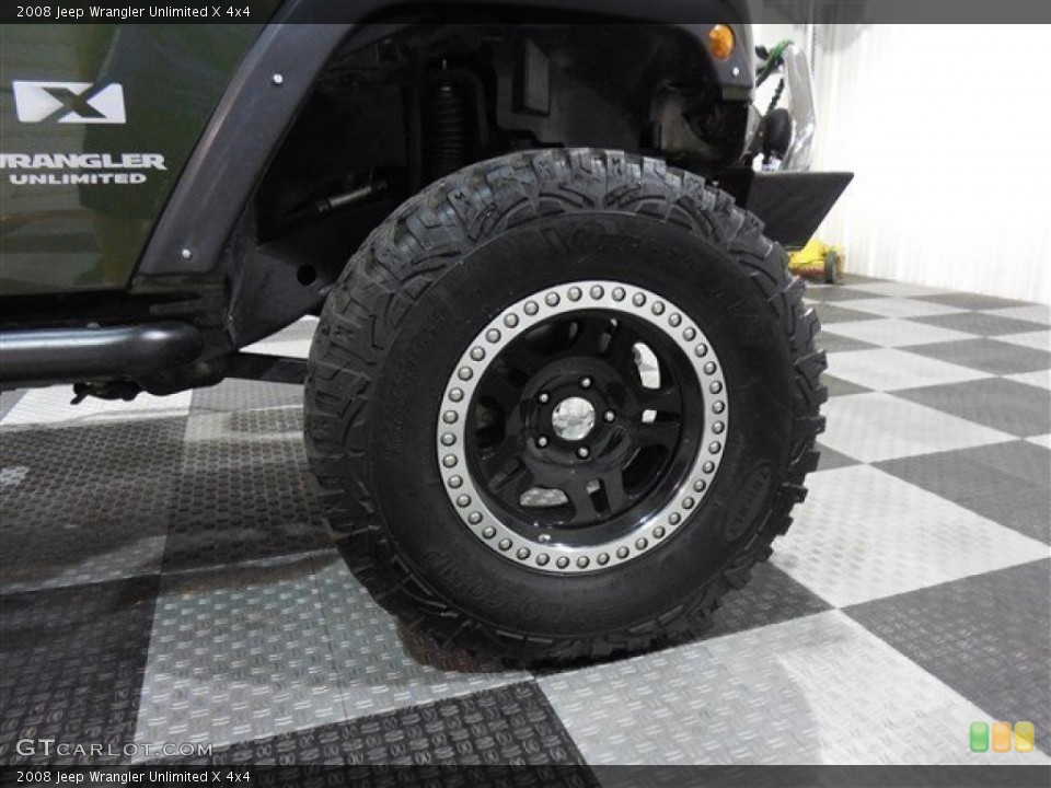 2008 Jeep Wrangler Unlimited Custom Wheel and Tire Photo #85082390