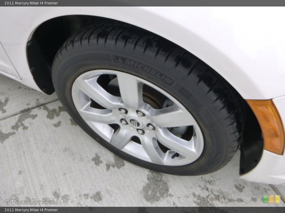 2011 Mercury Milan I4 Premier Wheel and Tire Photo #85082816