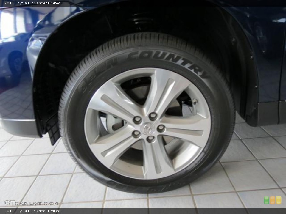 2013 Toyota Highlander Limited Wheel and Tire Photo #85084199