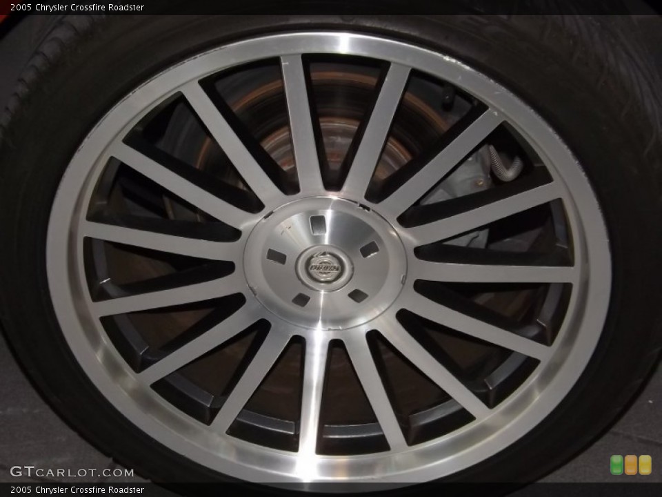 2005 Chrysler Crossfire Roadster Wheel and Tire Photo #85089206
