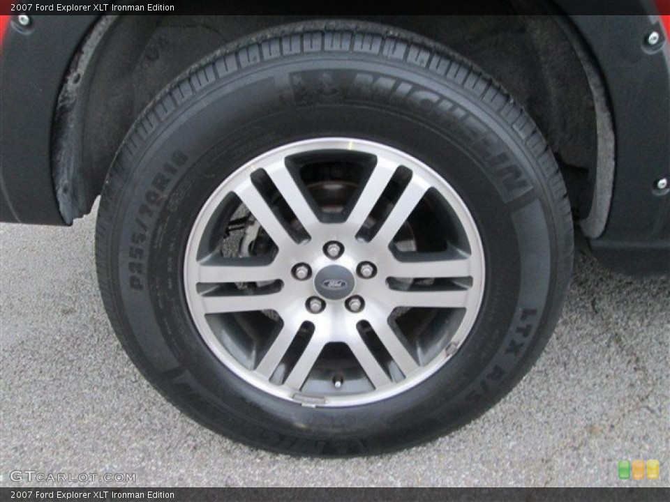 2007 Ford Explorer XLT Ironman Edition Wheel and Tire Photo #85089905