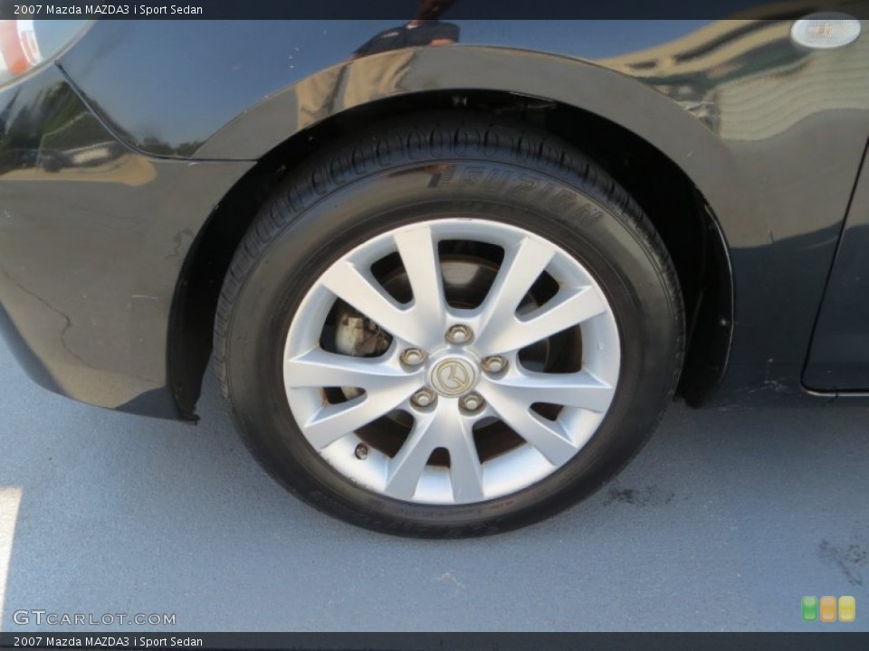 2007 Mazda MAZDA3 i Sport Sedan Wheel and Tire Photo #85090163