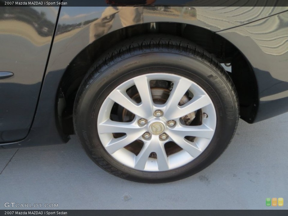 2007 Mazda MAZDA3 i Sport Sedan Wheel and Tire Photo #85090187