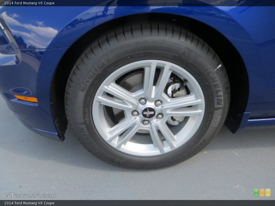 2014 Ford Mustang V6 Coupe Wheel and Tire Photo #85092289