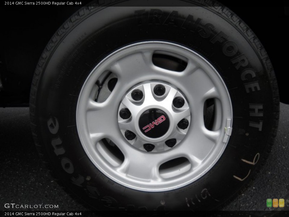 2014 GMC Sierra 2500HD Regular Cab 4x4 Wheel and Tire Photo #85093265