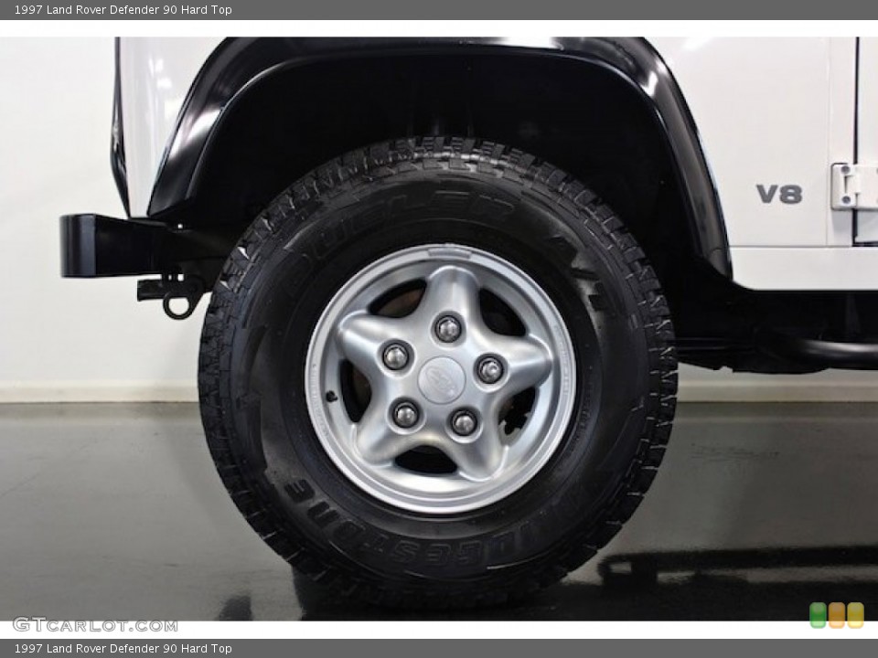 1997 Land Rover Defender 90 Hard Top Wheel and Tire Photo #85095274