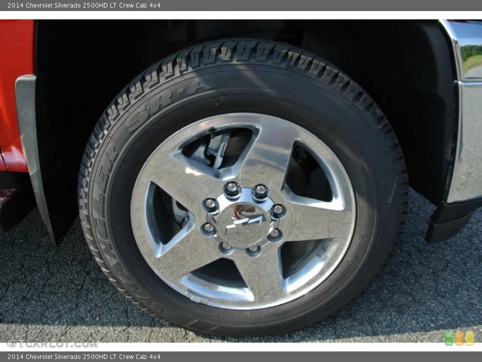 2014 Chevrolet Silverado 2500HD LT Crew Cab 4x4 Wheel and Tire Photo #85098506