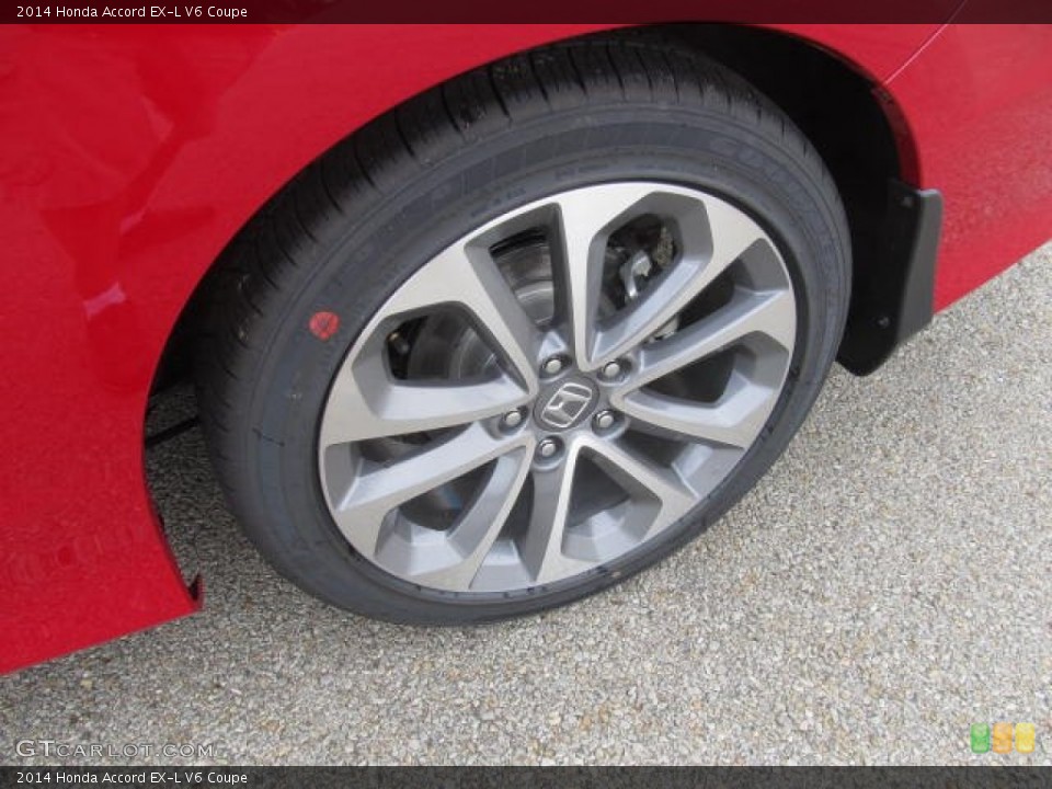 2014 Honda Accord EX-L V6 Coupe Wheel and Tire Photo #85102709