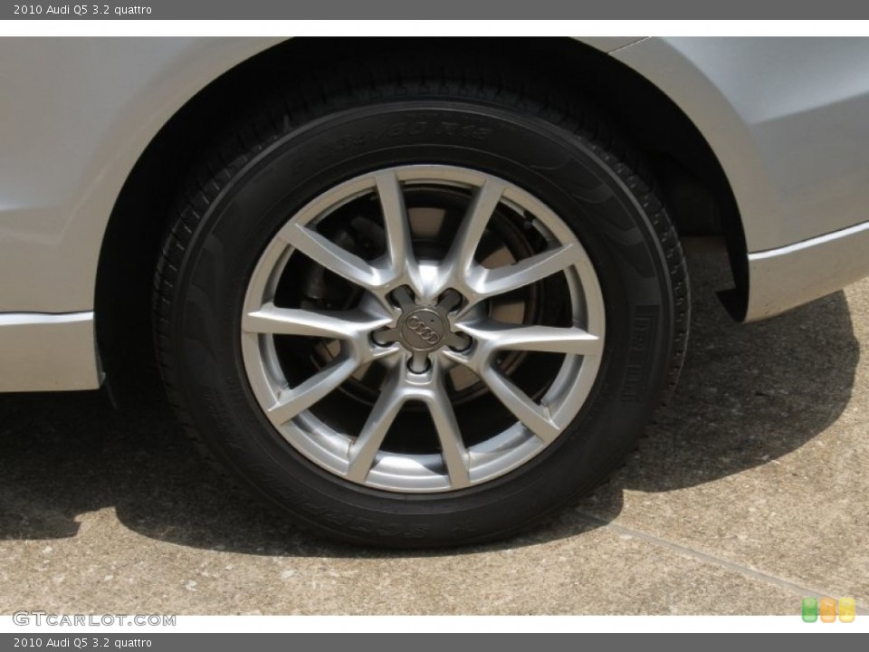 2010 Audi Q5 3.2 quattro Wheel and Tire Photo #85106915