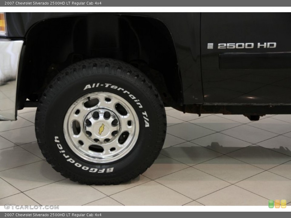 2007 Chevrolet Silverado 2500HD LT Regular Cab 4x4 Wheel and Tire Photo #85110239