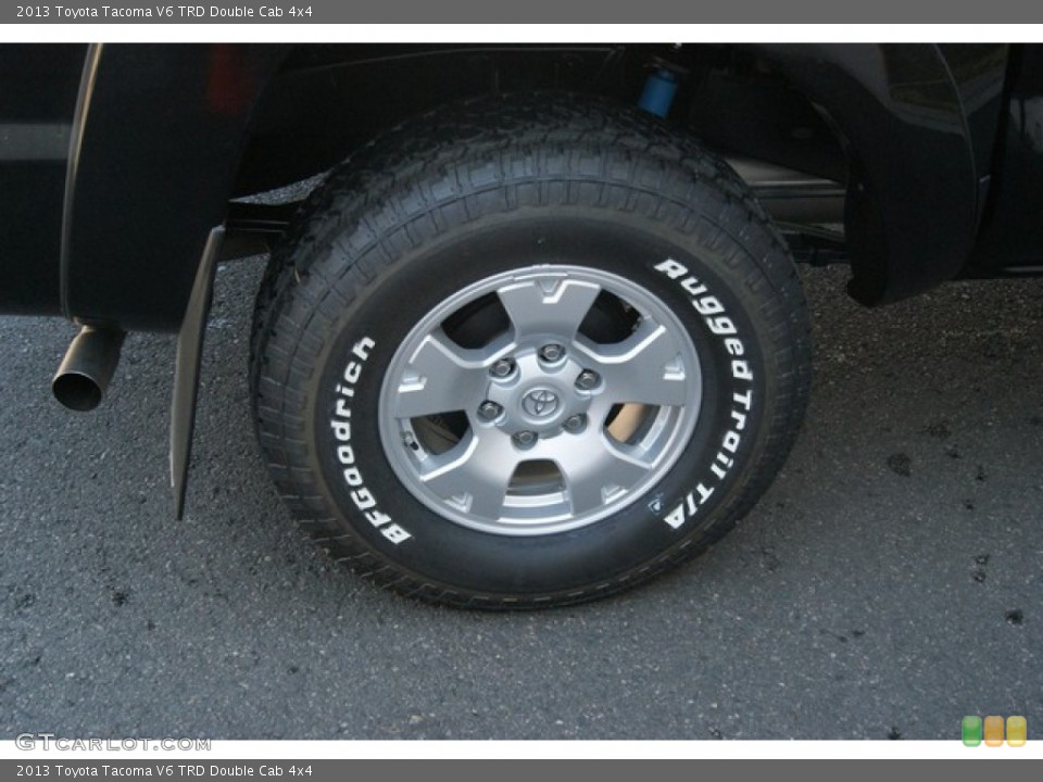 2013 Toyota Tacoma V6 TRD Double Cab 4x4 Wheel and Tire Photo #85110896
