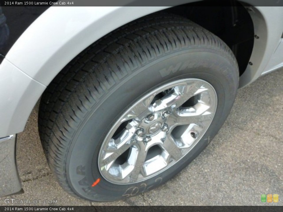 2014 Ram 1500 Laramie Crew Cab 4x4 Wheel and Tire Photo #85112195
