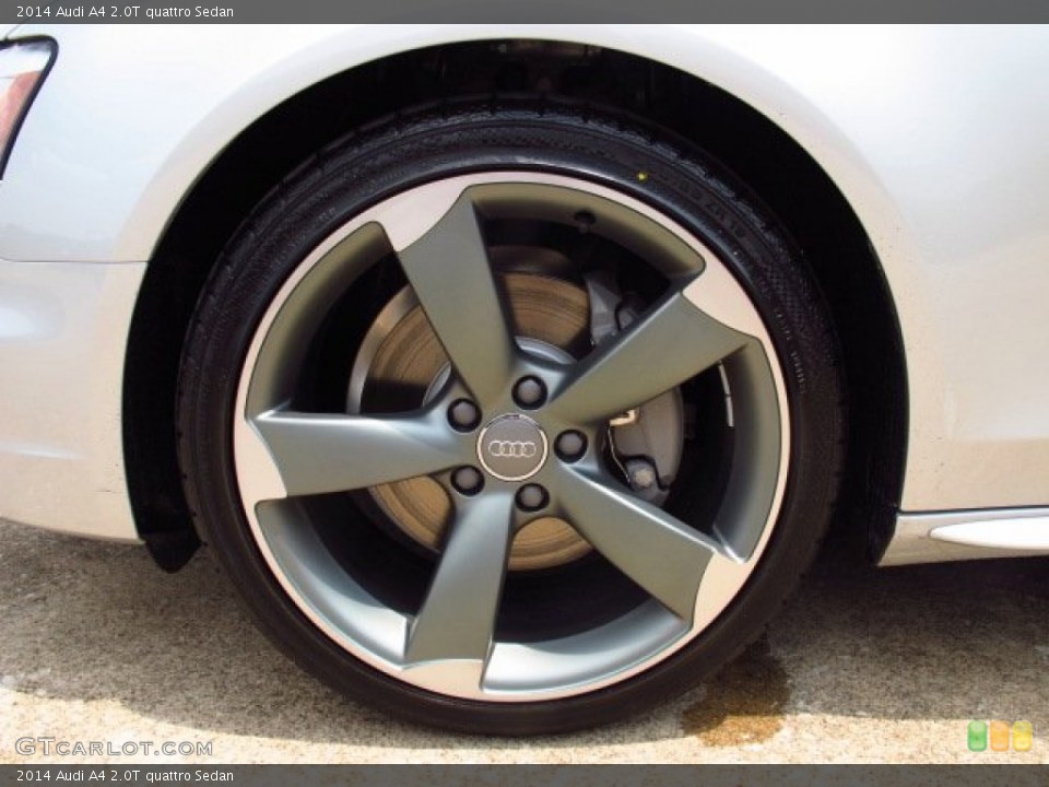 2014 Audi A4 2.0T quattro Sedan Wheel and Tire Photo #85112600