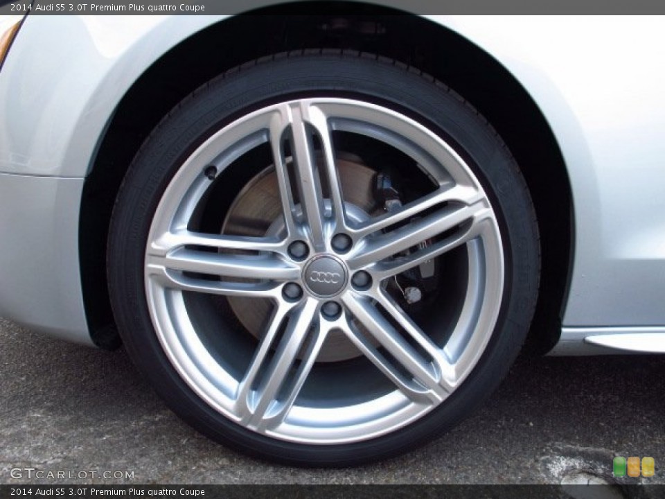 2014 Audi S5 3.0T Premium Plus quattro Coupe Wheel and Tire Photo #85114661