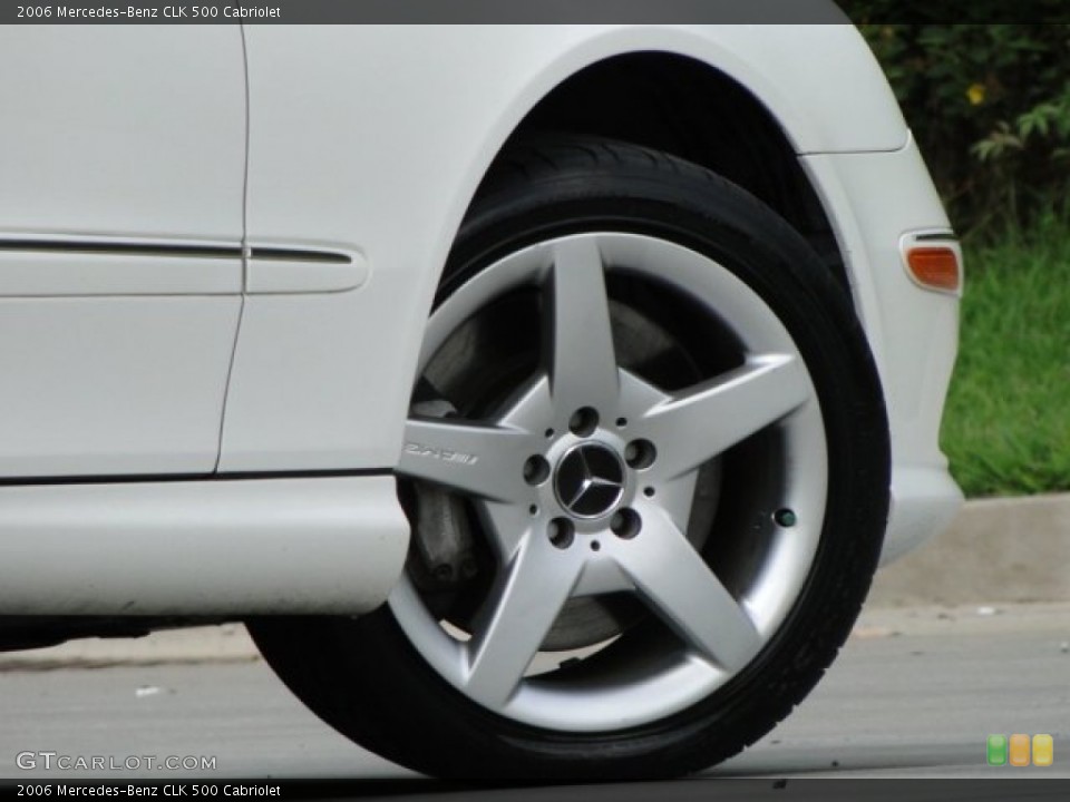 2006 Mercedes-Benz CLK 500 Cabriolet Wheel and Tire Photo #85114757