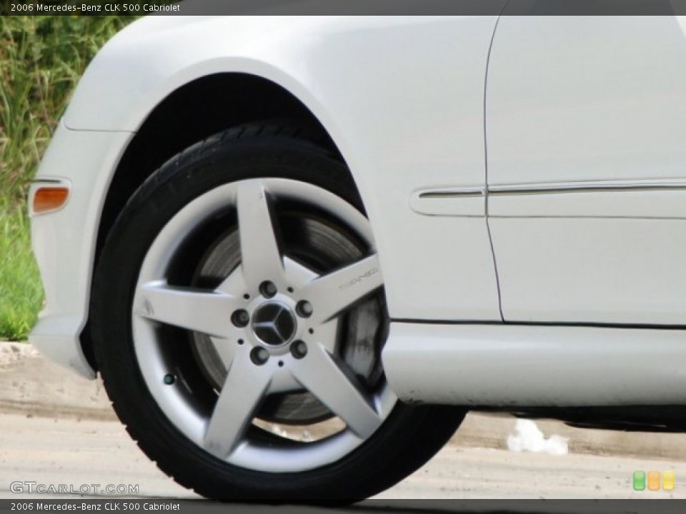 2006 Mercedes-Benz CLK 500 Cabriolet Wheel and Tire Photo #85114949