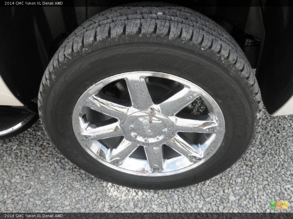 2014 GMC Yukon XL Denali AWD Wheel and Tire Photo #85116050