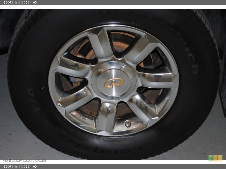2006 Infiniti QX 56 4WD Wheel and Tire Photo #85117462
