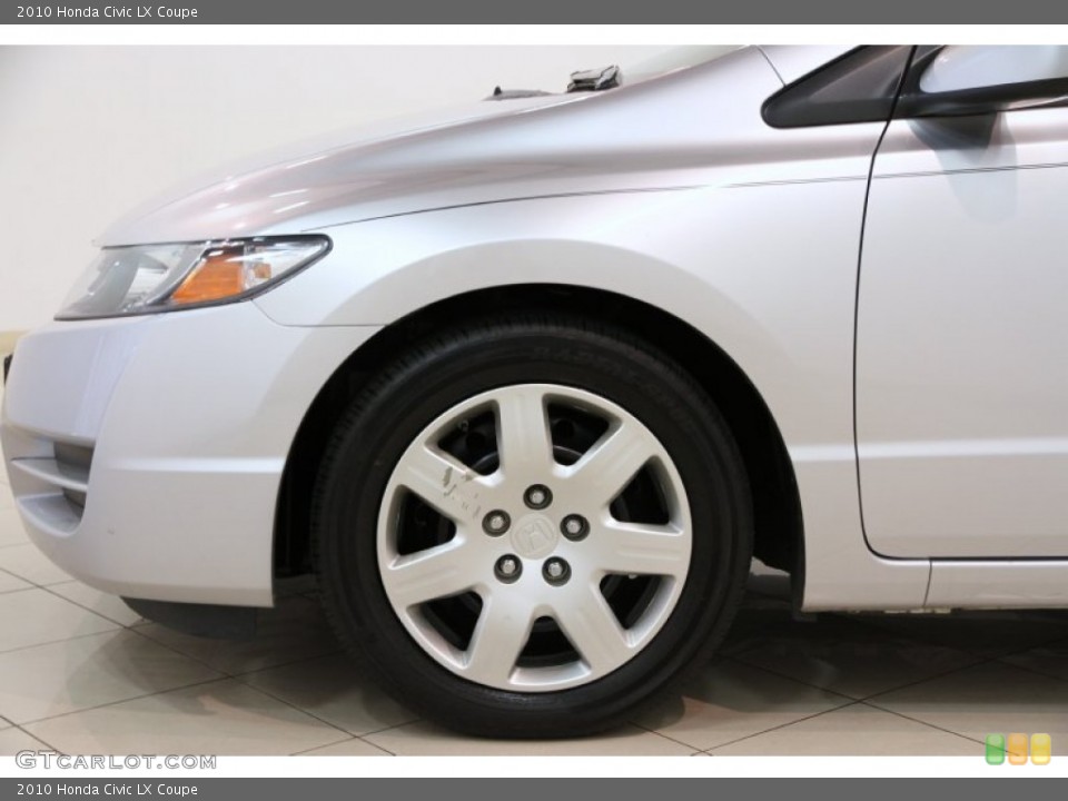 2010 Honda Civic LX Coupe Wheel and Tire Photo #85120832