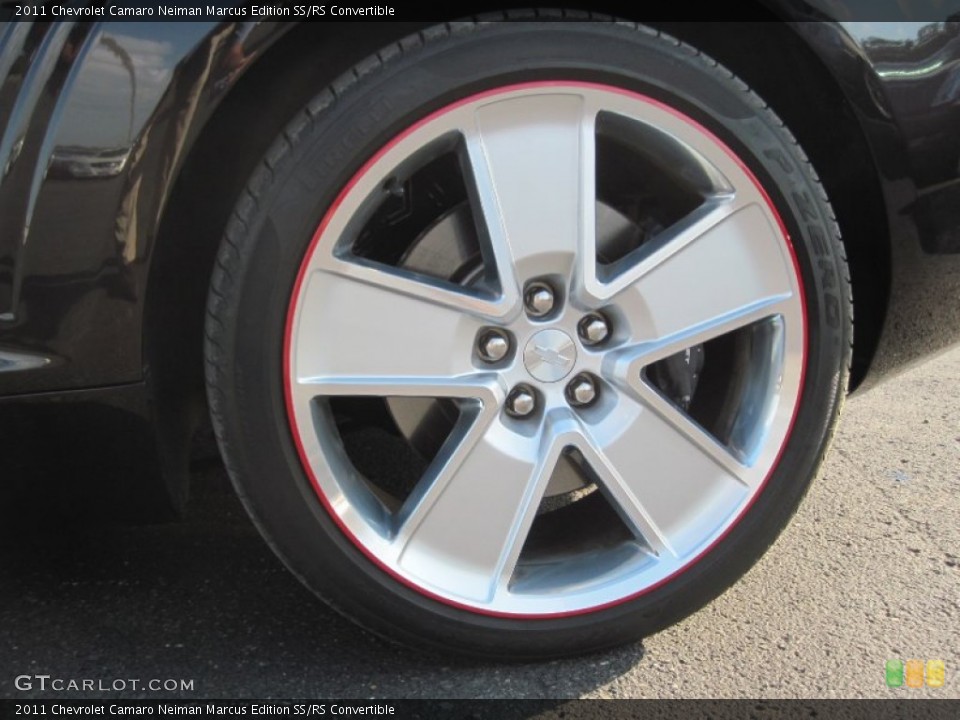 2011 Chevrolet Camaro Neiman Marcus Edition SS/RS Convertible Wheel and Tire Photo #85125640