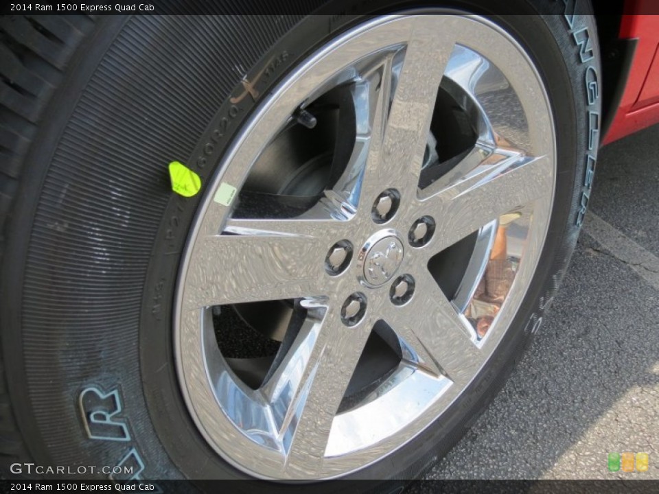 2014 Ram 1500 Express Quad Cab Wheel and Tire Photo #85128530