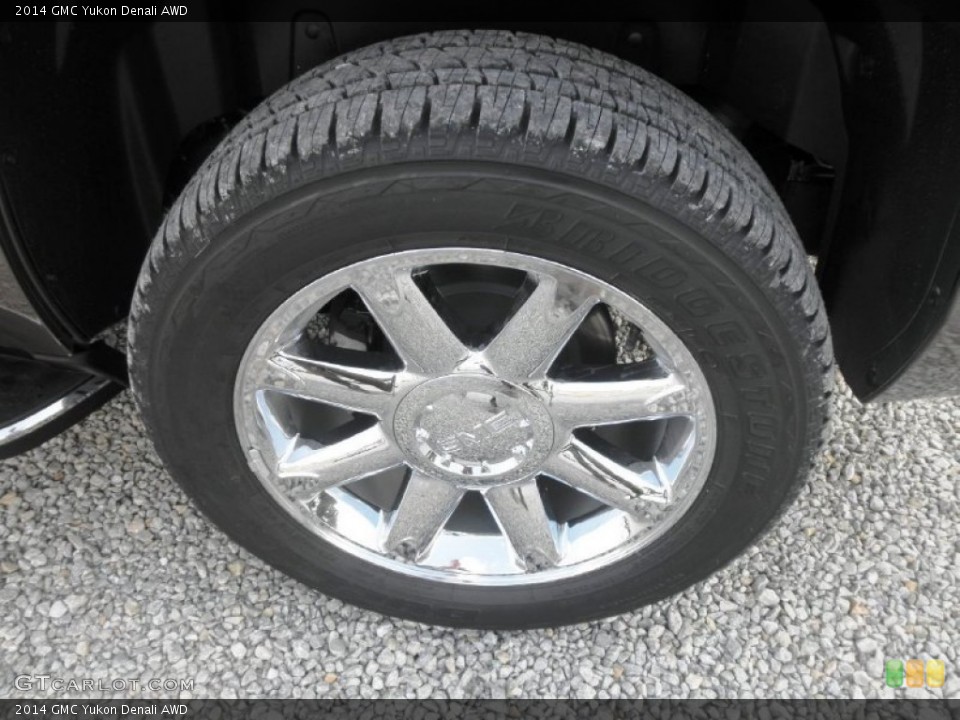2014 GMC Yukon Denali AWD Wheel and Tire Photo #85130183