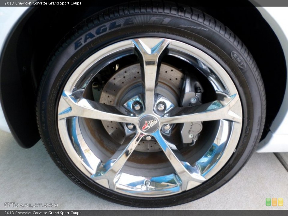 2013 Chevrolet Corvette Grand Sport Coupe Wheel and Tire Photo #85130732