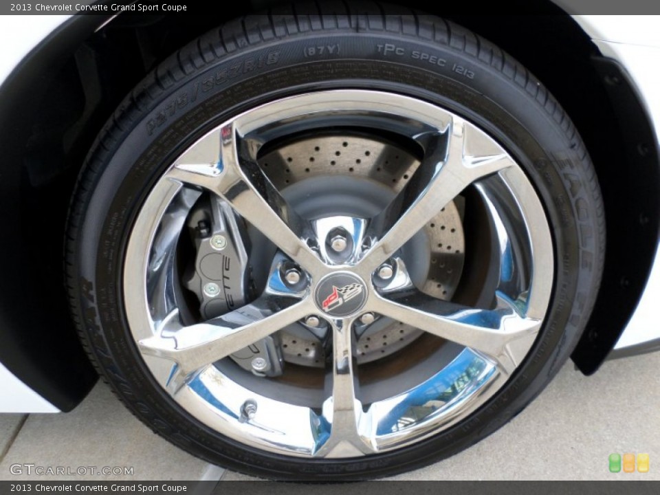 2013 Chevrolet Corvette Grand Sport Coupe Wheel and Tire Photo #85130759