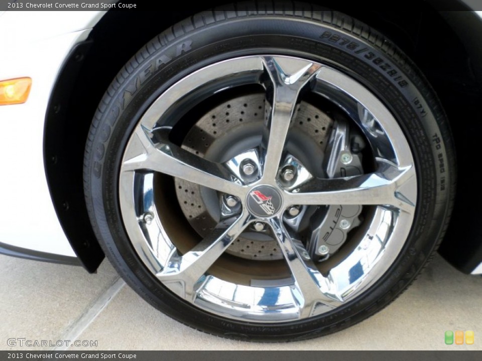 2013 Chevrolet Corvette Grand Sport Coupe Wheel and Tire Photo #85130783