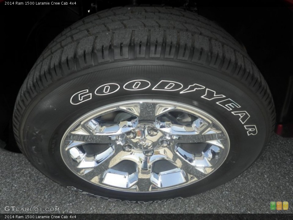 2014 Ram 1500 Laramie Crew Cab 4x4 Wheel and Tire Photo #85132481