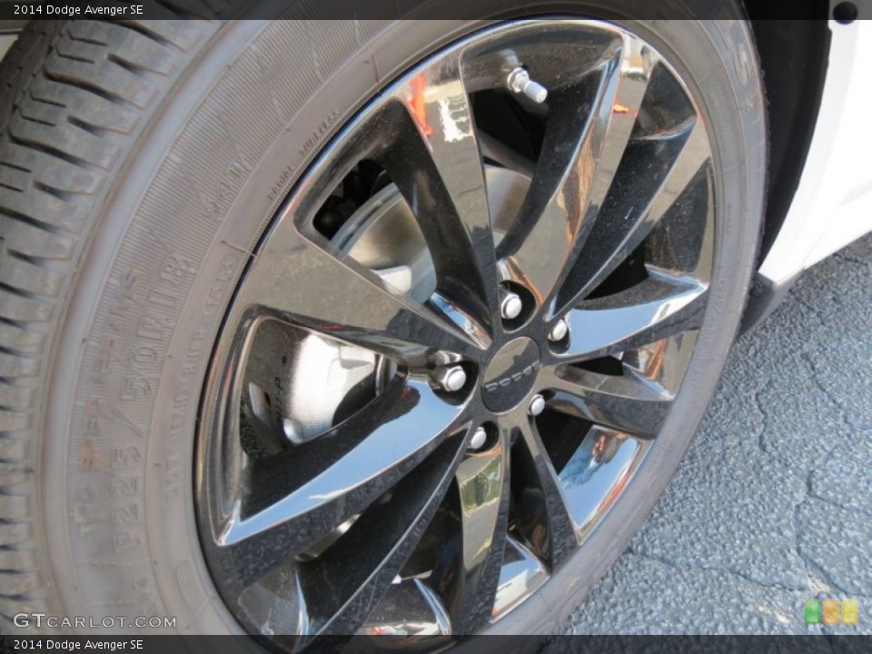 2014 Dodge Avenger SE Wheel and Tire Photo #85132970