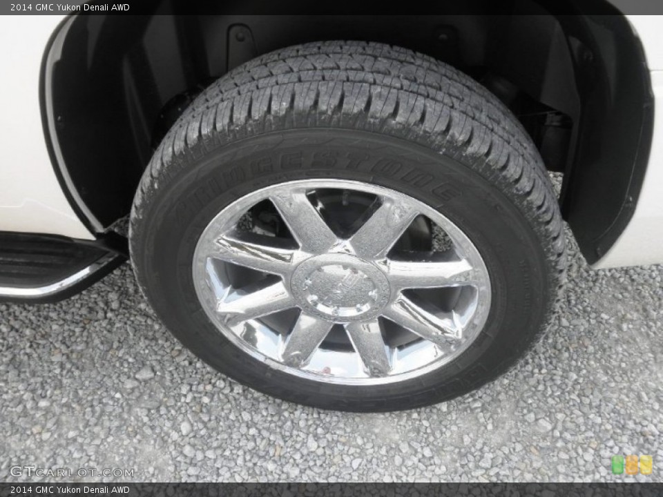 2014 GMC Yukon Denali AWD Wheel and Tire Photo #85134152